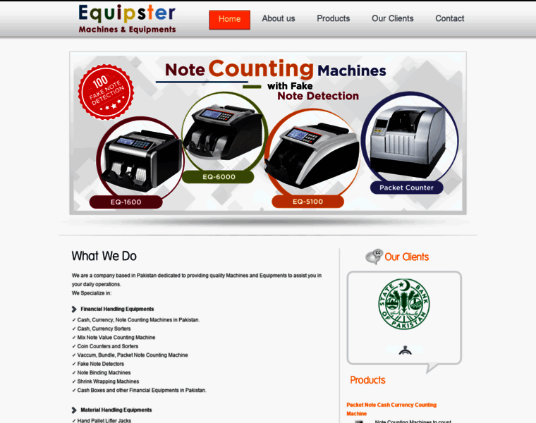 Equipstermachines.com thumbnail