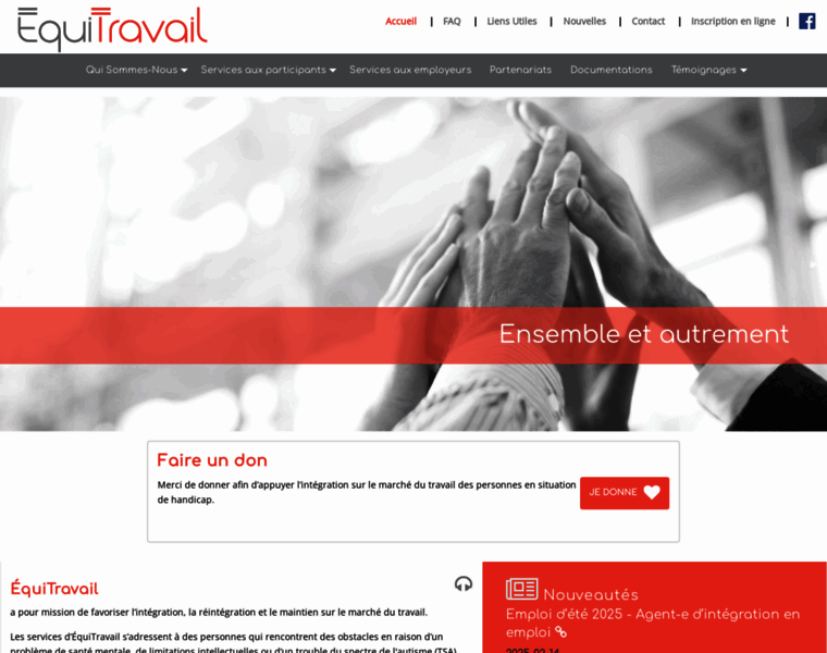 Equitravail.com thumbnail