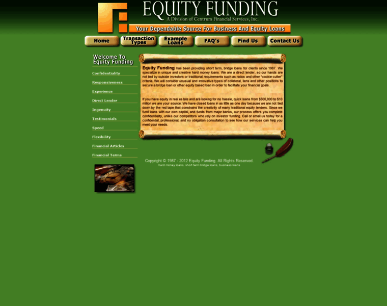 Equity-funding.com thumbnail