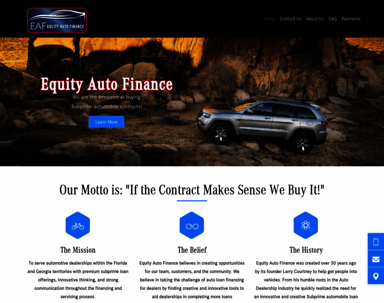Equityautofinance.com thumbnail