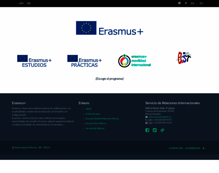 Erasmus.um.es thumbnail