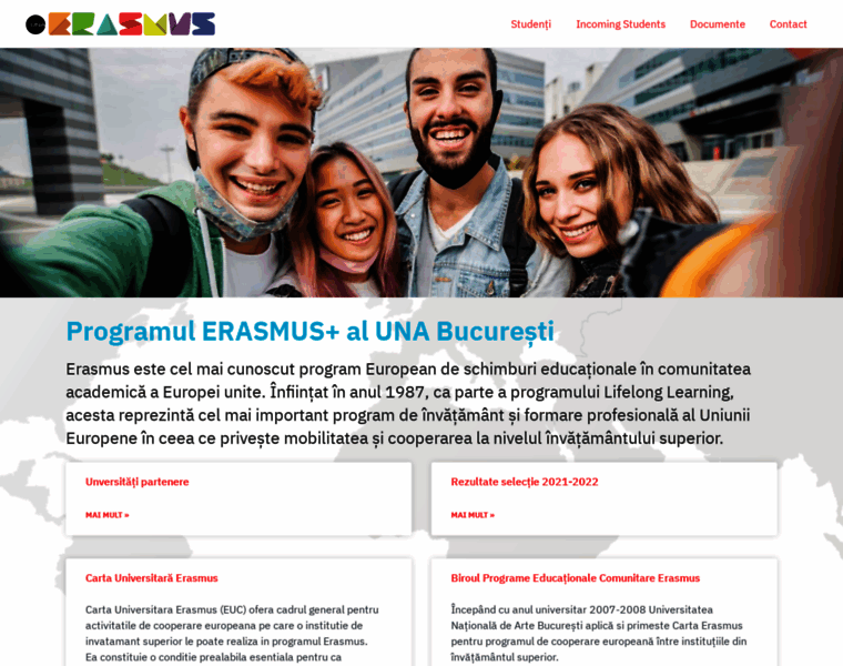 Erasmus.unarte.org thumbnail