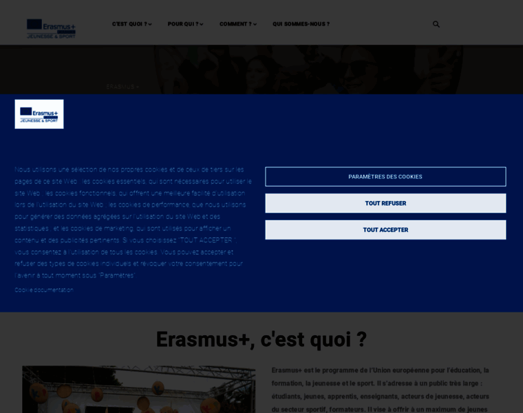 Erasmusplus-jeunesse.fr thumbnail