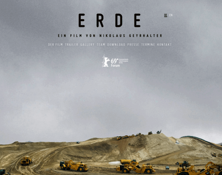 Erde-film.at thumbnail
