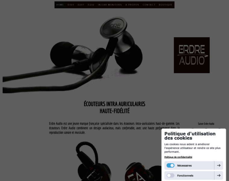 Erdre-audio.com thumbnail