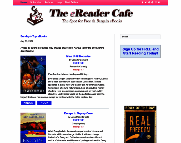 Ereadercafe.com thumbnail