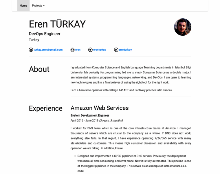 Erenturkay.com thumbnail