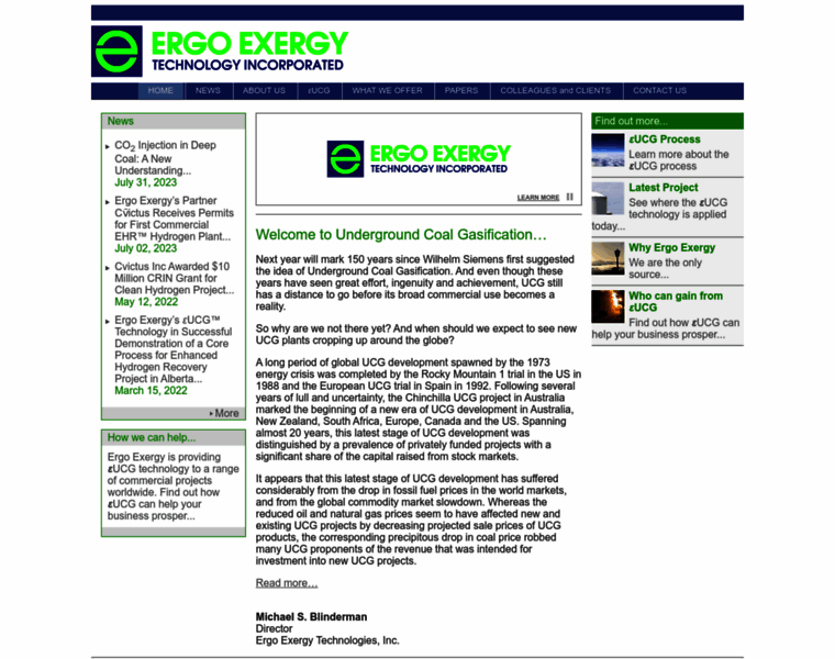 Ergoexergy.com thumbnail
