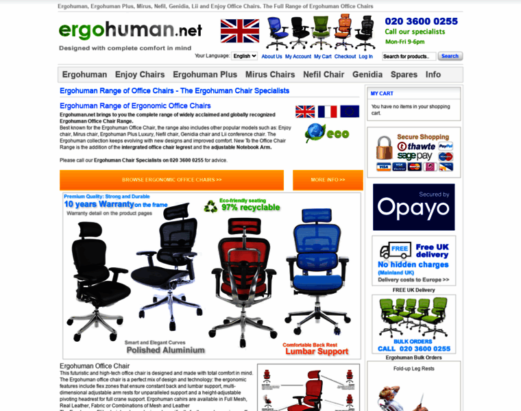 Ergohuman.net thumbnail