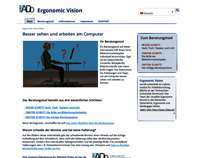 Ergonomic-vision.ifado.de thumbnail