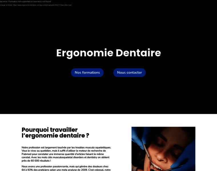 Ergonomie-dentaire.com thumbnail