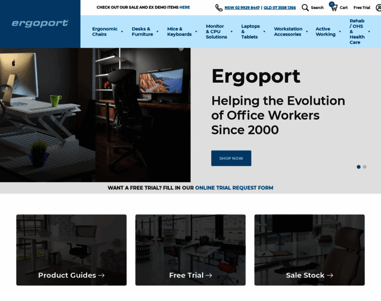 Ergoport.com.au thumbnail