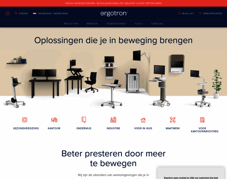 Ergotron.nl thumbnail