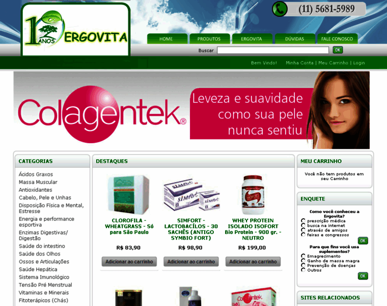 Ergovita.com.br thumbnail
