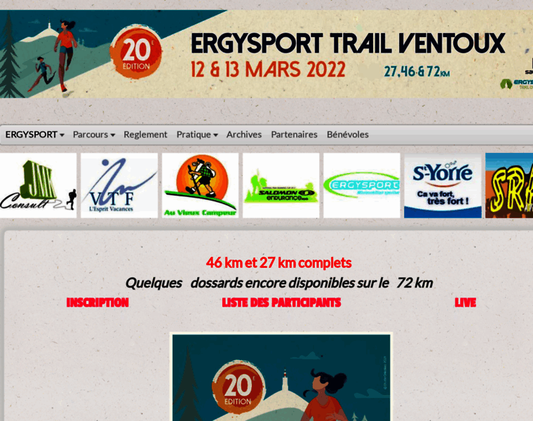 Ergysport-trailduventoux.fr thumbnail