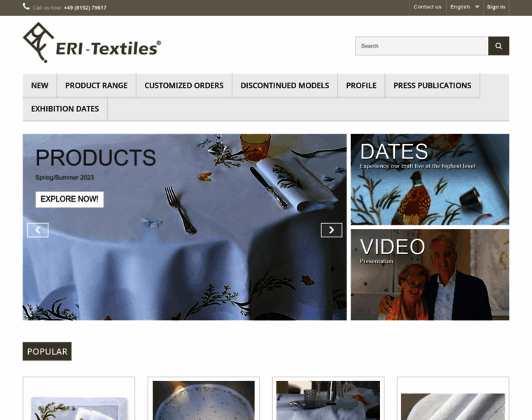 Eri-textiles.com thumbnail