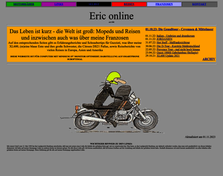 Eric-online.de thumbnail