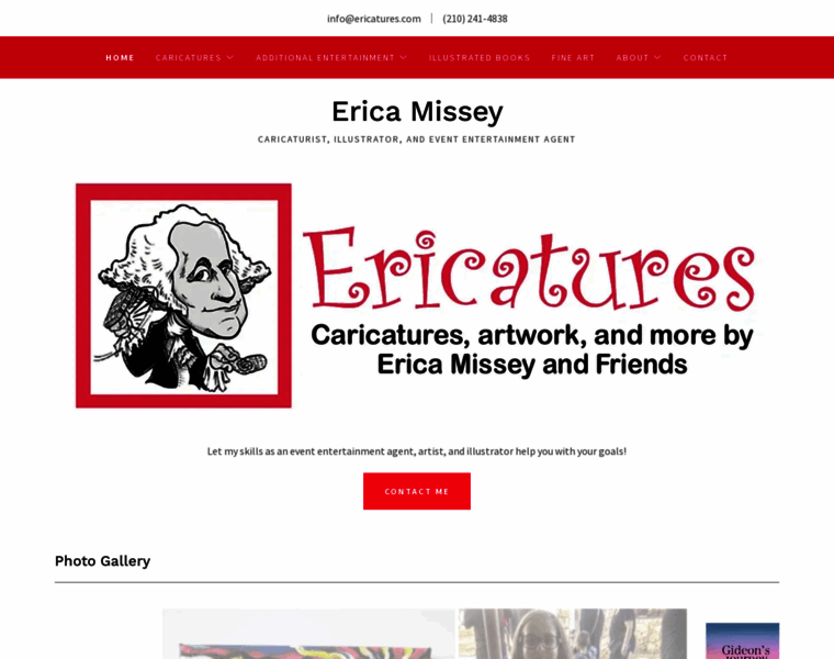 Ericatures.com thumbnail