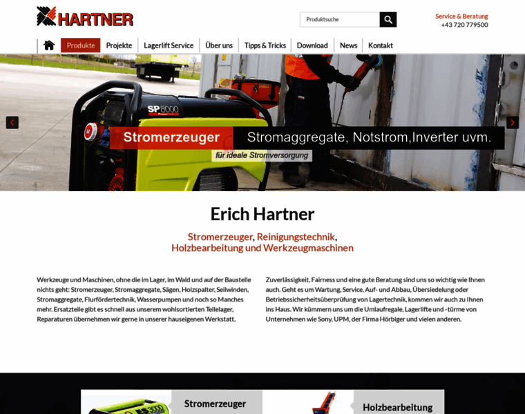 Erich-hartner.at thumbnail