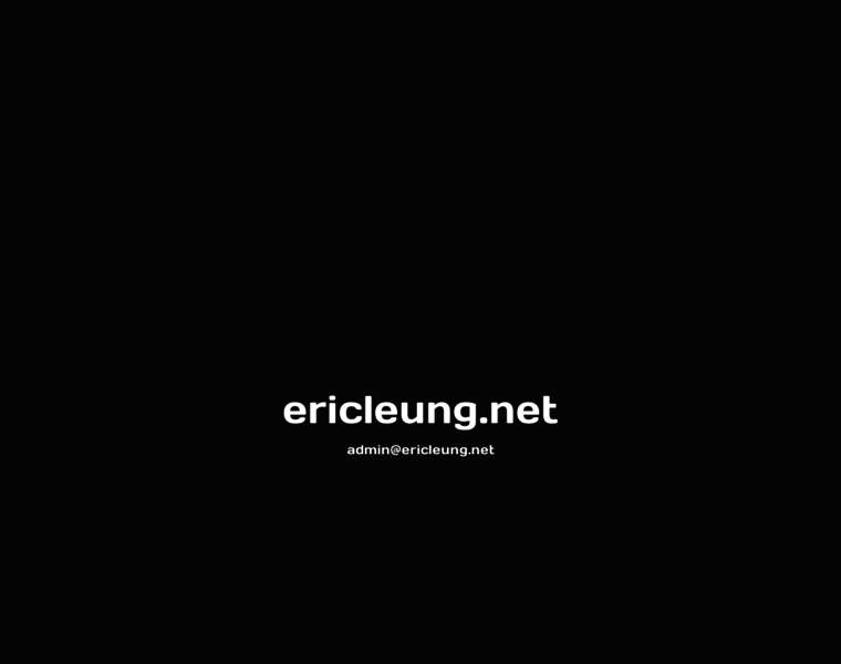 Ericleung.net thumbnail