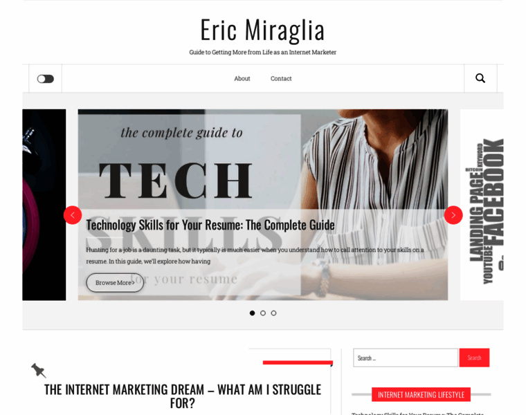 Ericmiraglia.com thumbnail