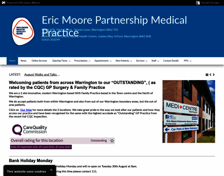 Ericmoorepartnership.co.uk thumbnail