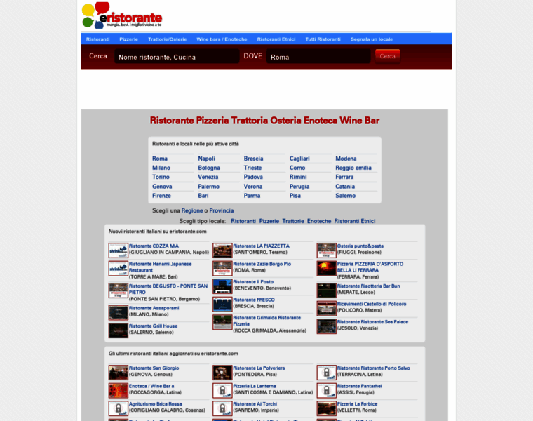 Eristorante.com thumbnail Eristorante.com thumbnail