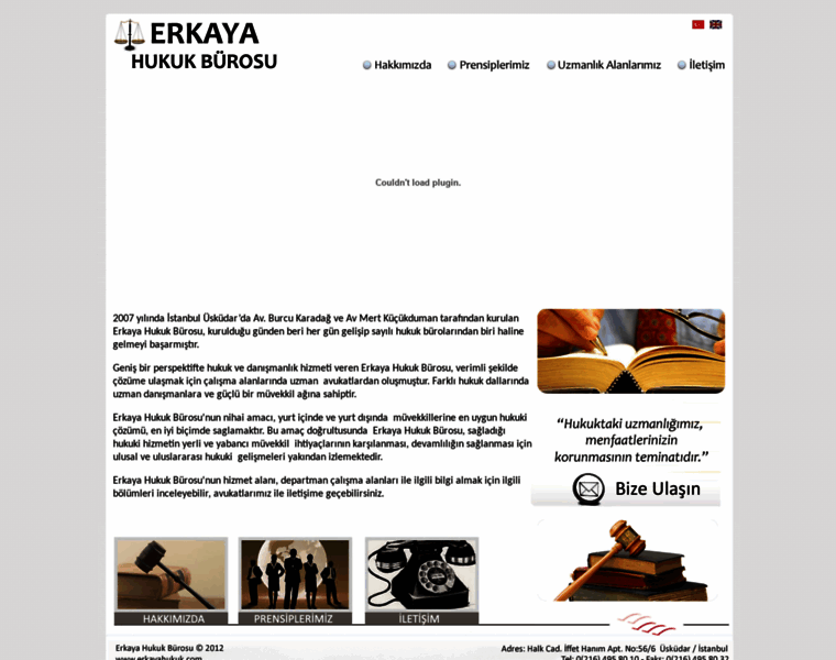 Erkayahukuk.com thumbnail