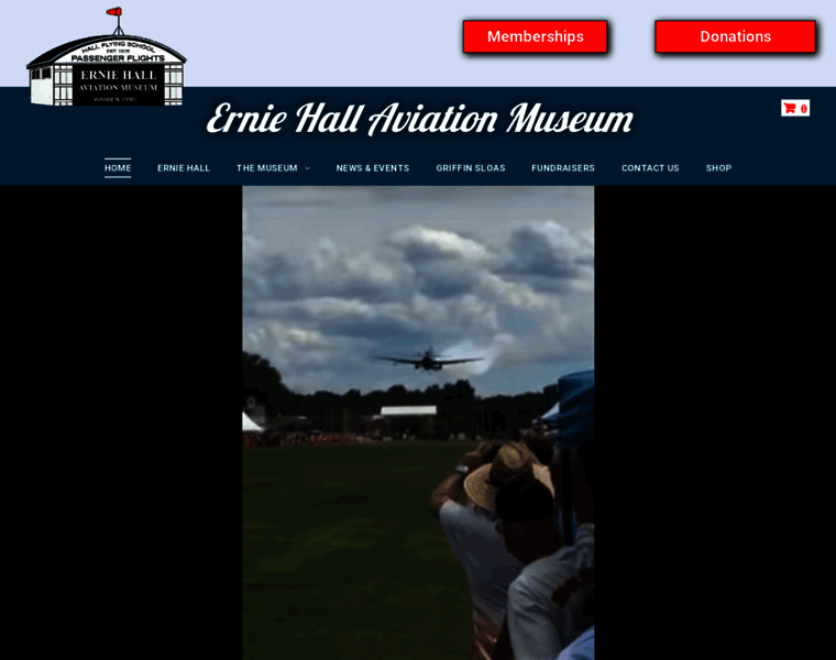 Erniehallaviationmuseum.org thumbnail