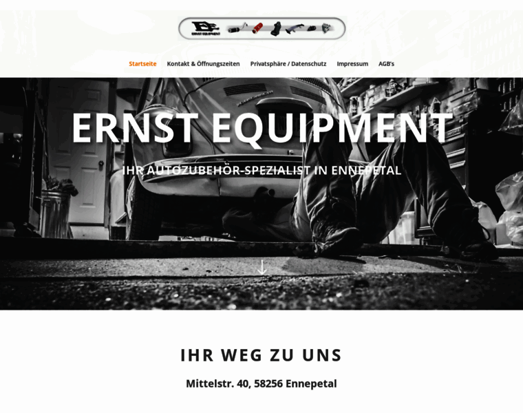 Ernst-equipment.de thumbnail