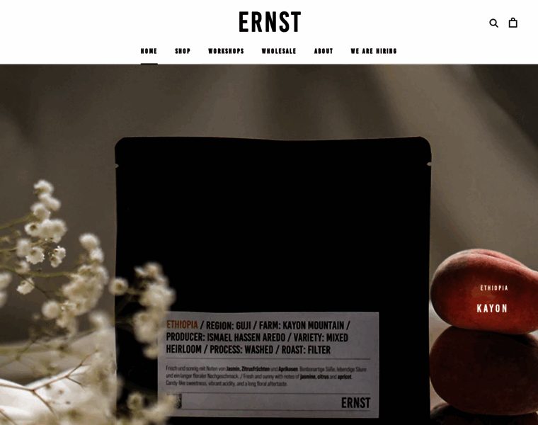 Ernst-kaffee.de thumbnail
