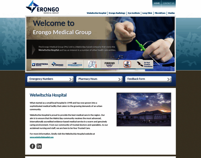 Erongomedical.com thumbnail