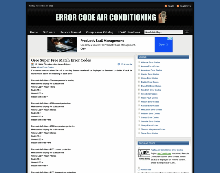 Errorcodeairconditioning.blogspot.com thumbnail