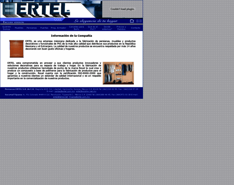Ertel.com.mx thumbnail