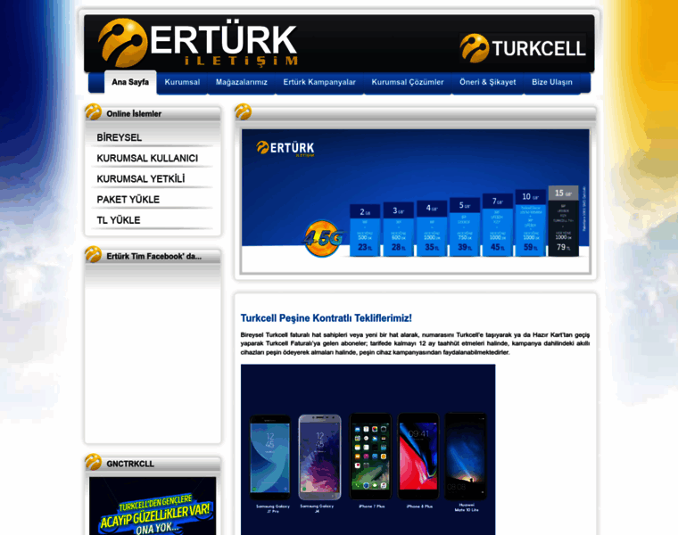 Erturkiletisim.com thumbnail