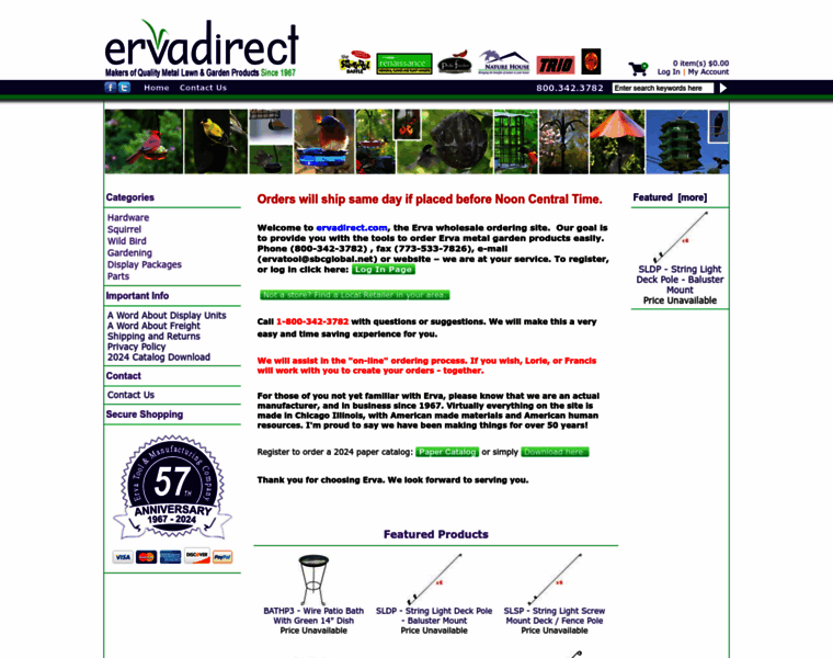 Ervadirect.com thumbnail Ervadirect.com thumbnail