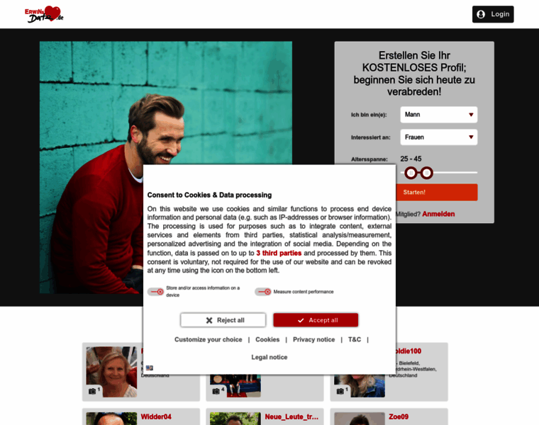 Erwinsdate.de thumbnail Erwinsdate.de thumbnail