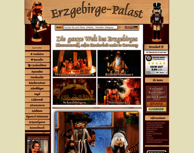 Erzgebirge-palast.de thumbnail