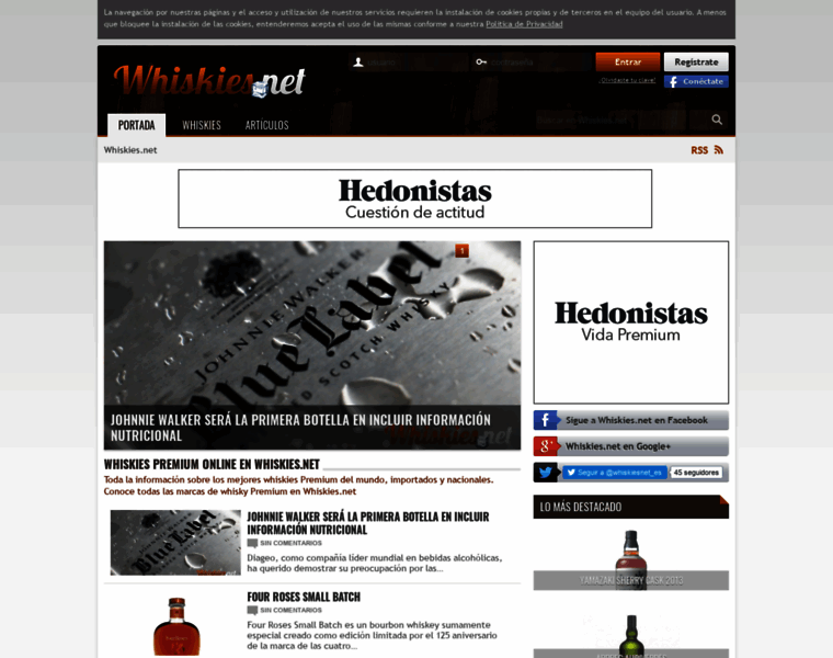 Es.whiskies.net thumbnail