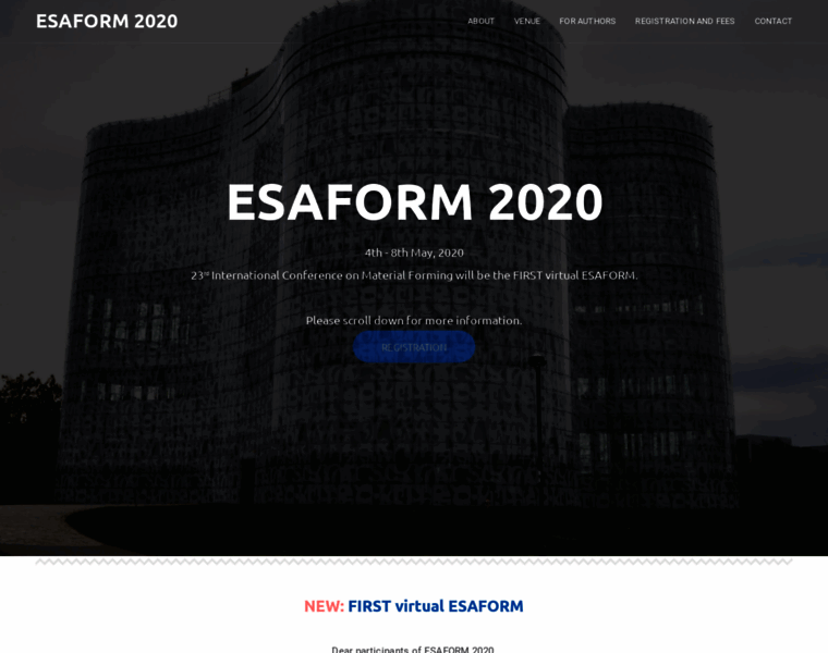 Esaform2020.org thumbnail