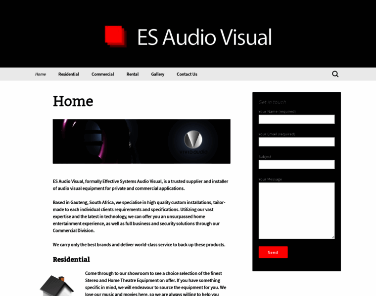 Esaudiovisual.co.za thumbnail