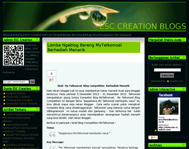 Esc-creation.com thumbnail