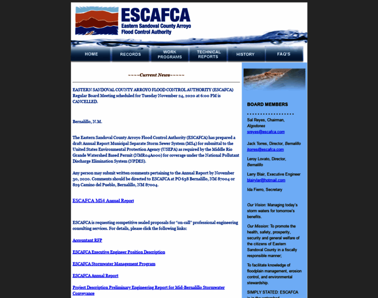 Escafca.com thumbnail