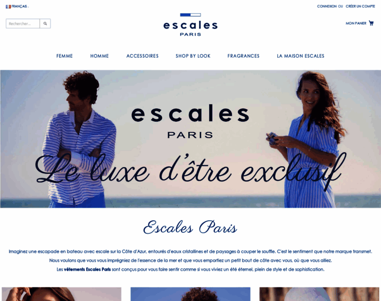 Escales-paris.com thumbnail