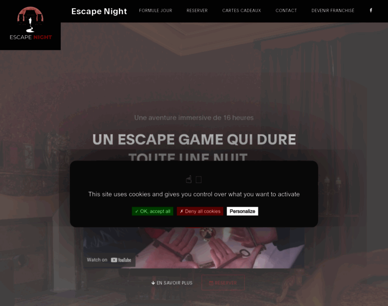 Escapenight.fr thumbnail