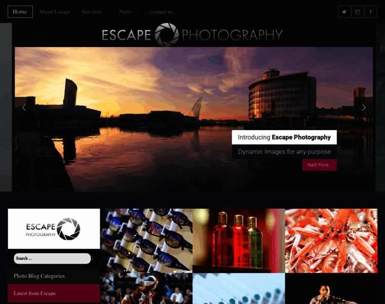 Escapephotography.co.uk thumbnail