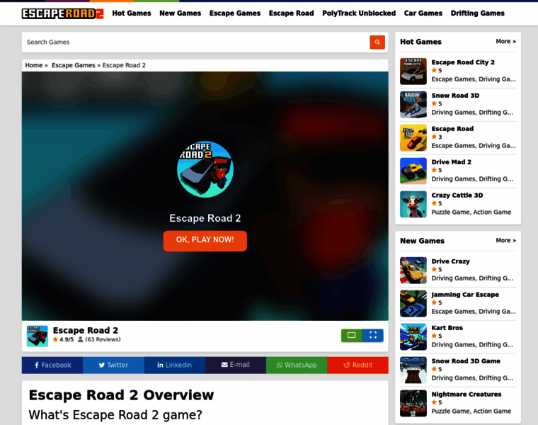 Escaperoad2d.io thumbnail Escaperoad2d.io thumbnail