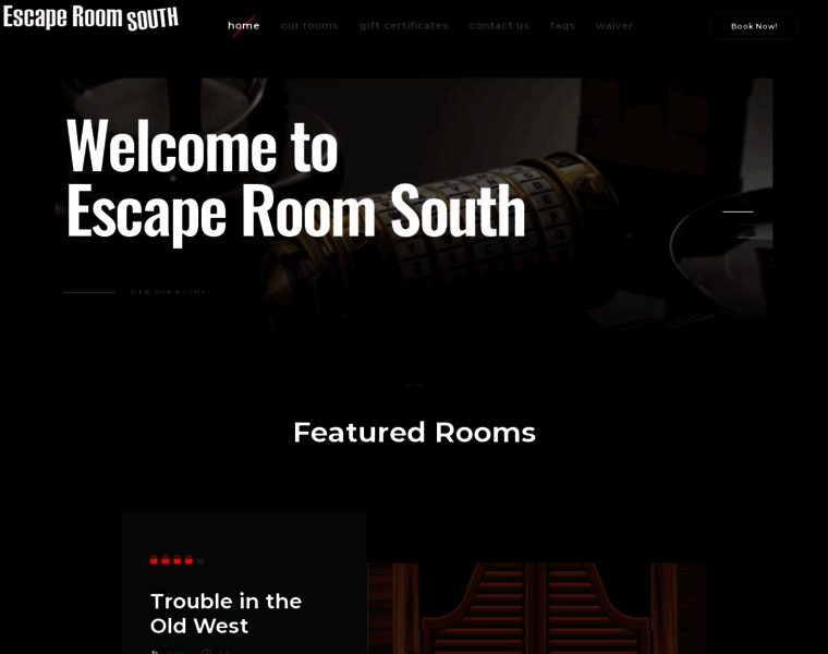 Escaperoomsouth.com thumbnail