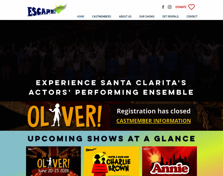 Escapetheatre.org thumbnail