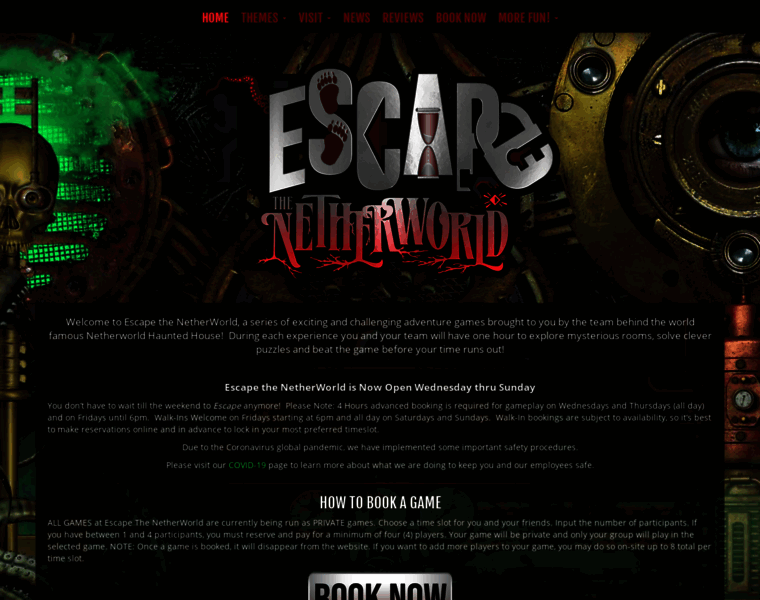 Escapethenetherworld.com thumbnail